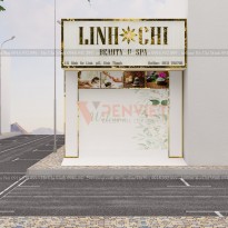 Thiết kế spa Linh Chi- Quận Bình Thạch, HCM